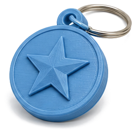 Design a 3D keychain