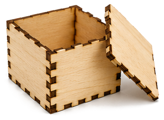 Design a finger-joint box